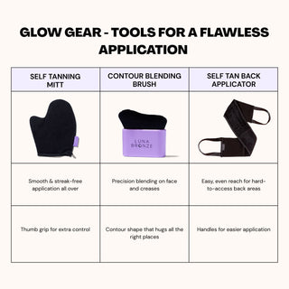 Self Tanning Mitt Accessories Luna Bronze