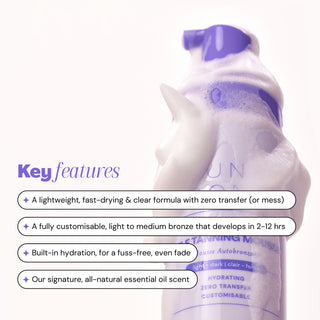 Solar Eclipse Clear Self Tanning Mousse