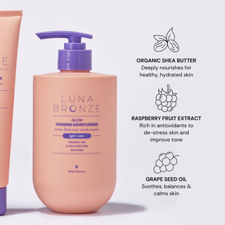 Glow Gradual Tanning Moisturizer, Light - Jumbo