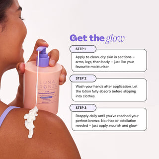 Glow Gradual Tanning Moisturizer, 500ml