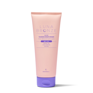 Glow Gradual Tanning Moisturiser, 200ml Tanning Luna Bronze