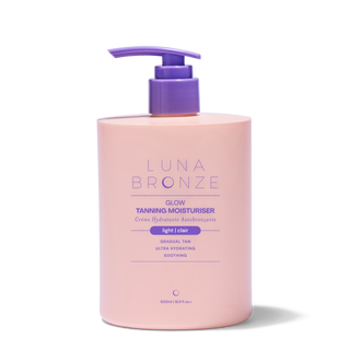 Glow Gradual Tanning Moisturiser, 500ml Tanning Luna Bronze