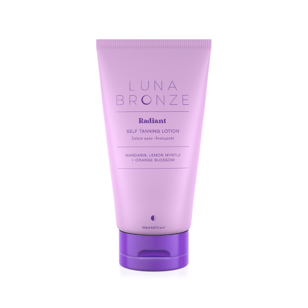 Radiant Natural Self Tanning Lotion Caramel Tint Luna Bronze