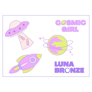 Cosmic Sticker Set  | Luna Bronze