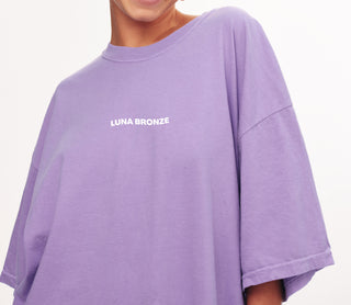 'Feel Good Bronzing' Oversized T-Shirt T-Shirt Luna Bronze